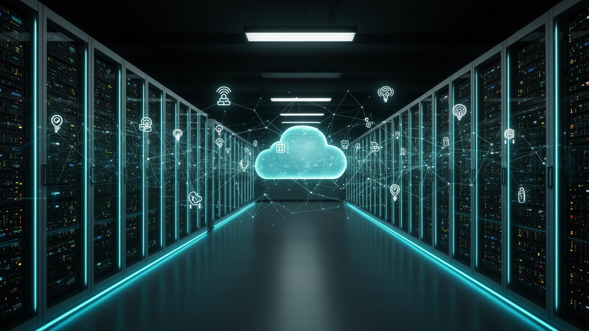 Converged enterprise stack — servers, cloud, AI/IoT, security and energy in one fabric